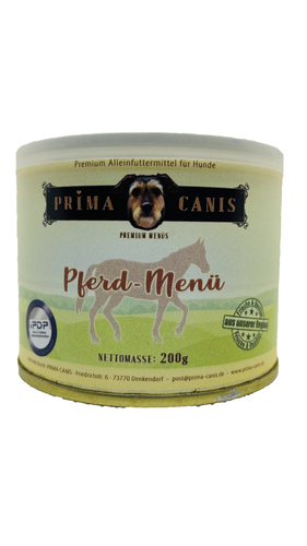 PRIMA CANIS Premium Pferd-Menü 200 g