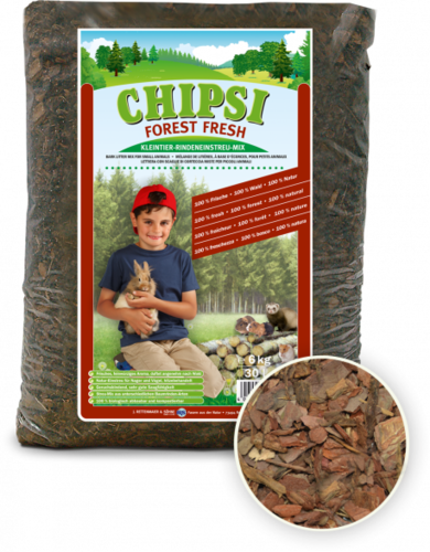 Chipsi Forest Fresh Kleintierstreu 30 l / 6 kg
