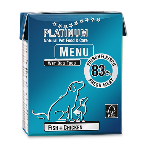 PLATINUM MENU Fish+Chicken 375 g