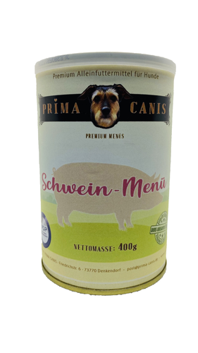 PRIMA CANIS Premium Schwein-Menü 400 g