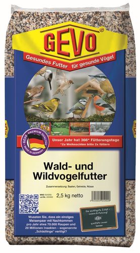 GEVO-Wald- und Wildvogelfutter 2,5kg