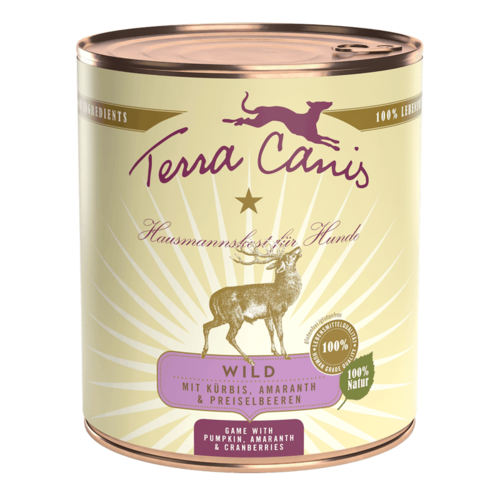 TERRA CANIS Wild mit Kürbis, Amaranth und Preiselbeeren 800 g